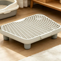 Raised Edges Litter Control Mat Easy to Clean Cat Litter Trapping Mat Long-Lasting Pet Supplies Chemical-Free Safe