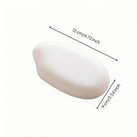Washable Pebble-Shaped Wrist Rest Skin-Friendly Mouse Wrist Rest Polished Desk Accessory Rounded