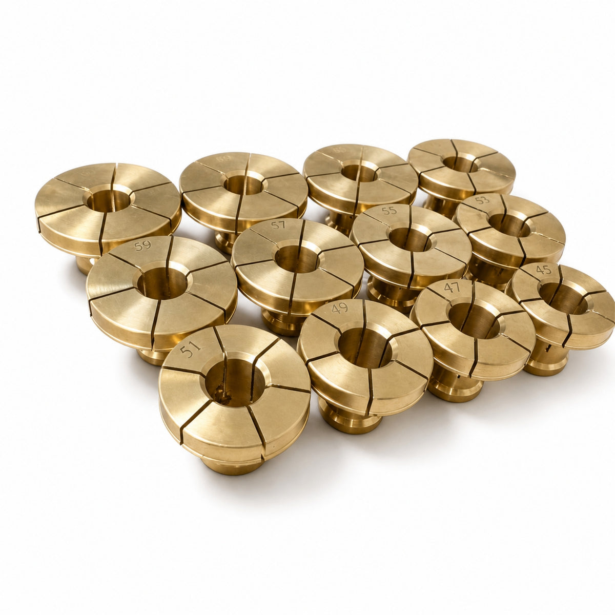 12 Pieces Bracelet Collet with Splitgolden Hued Band Tone Bracelet Collet Machined for Jewelers, Workshop