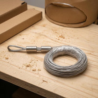 Steel Braided Cable Mesh Sleeve Stainless Steel Woven Wire Sleeve Wire Protection Cable Pulling Sleeve for Maintenance Tasks