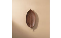 Leaf-Shaped Tray Grain Walnut Wood Tray Organic Wooden Platter for Hosts, Homeowners, Dining Table, Sideboard, Living Room