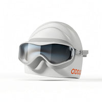 No Leak Swimming Goggles with Swim Cap Mirror-Coated Eyewear Set Panoramic Eyewear Comfortable for Adults