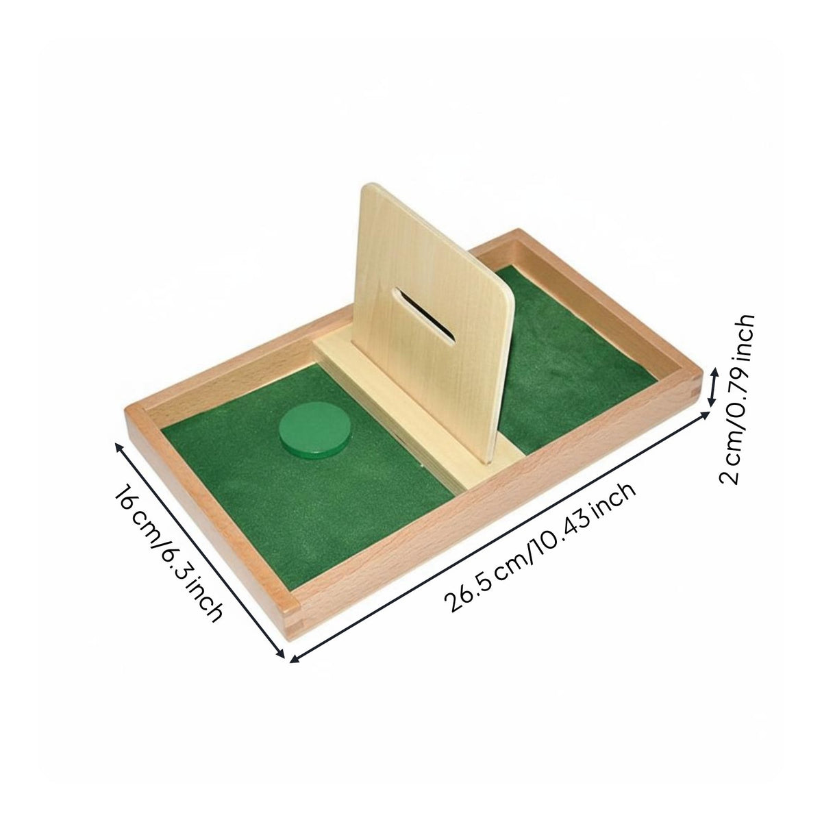 Hand-Eye Coordination Ball Drop Box Fine Movement Skills Development Wooden Ball Drop Toy Sturdy Wood Construction for Toddlers, Classroom
