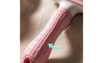 Self-Cleaning Slicker Brush Ergonomic Grooming Brush with Self-Cleaning Button Professional Non-Slip for Dogs