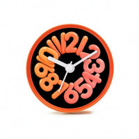 Bathroom Clock with Suction Cup Compact for Kitchen