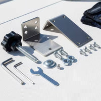 Handbrake Mounting Kit Metal Handbrake Clamp Easy to Install Hardware for Simulator, Cockpit Rig