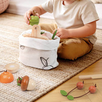 Wooden Cutting Fruit Culinary Play Pieces Set Realistic Wooden Cutting Produce Culinary Play Pieces Set Educational Kitchen Accessories for Preschool