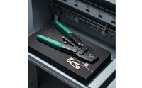 Alloy Steel Ratcheting Crimping Pliers Multi Die Terminal Crimping Pliers