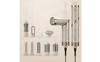 Allall-Purpose Hot Air Brush Hair Dryer Salon-Style Hair Styler with Attachments Multi-Function Multifunction