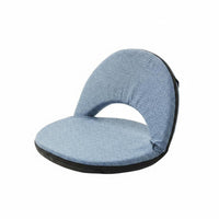 Back Support Foldable Legless Backrest Chair Minimalist Design Japanese Backrest Chair Multi-Functional Floor Seat No Assembly Required for New Mothers, Meditators, Dorm Room, Bedroom, Bay Window, Meditation