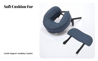 High-Density Foam U-Shaped Prone Pillow Set Detachable Design U-Shaped Face Pillow Set Skin-Friendly Material for Beauty Salons, Spas, Salon