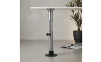 Telescoping Table Leg Sturdy Height Adjustable Table Leg Heavy Duty Furniture Hardware Removable for Boat Builders, Motorhome, Recreational Vehicle Van, Marine