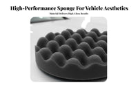 dark foam Finishing Disc Mirror Finish Application Foam Finishing pad