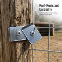 Galvanized Wire Mesh Fence Clips for Animal Cages and Fencing
