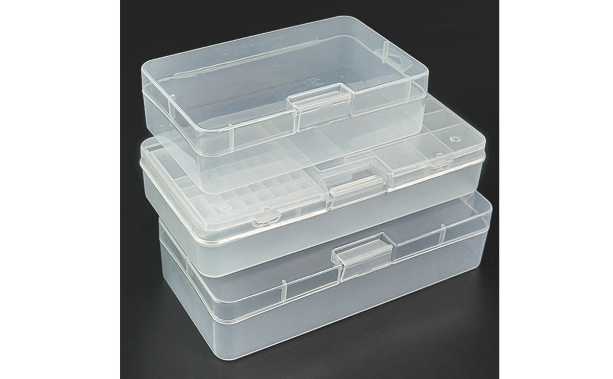 Double-Layer Design Multi-Grid Storage Case Multipurpose Electronic Components Box Portable Transparent Parts Organizer Long-Lasting for Phone Repair Technicians, Electronics Hobbyists, Crafters, Workshop, Garage
