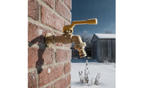 Anti-Freeze Faucet with Quick-Connect Thickened Brass Faucet Leakproof Outdoor Spigot Easy to Install for Homeowners, Garden, Patio