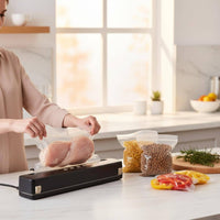 Strong Suction Automatic Food Vacuum Sealer Multi-Mode Function Vacuum Sealer Machine Single-Press Operation Kitchen Appliance