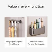 Magnetic Organizer Rack, No-Drill Umbrella Holder