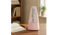 Wind-up Mechanical Metronome Batterybattery-Independent Metronome with Accent Bell Accurate Tempo Keeper Adjustable for Pianists, Music Students, Guitarists, Piano Practice