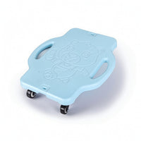 Scooter Board with Rope Smooth Scooter Board with Handles Toy Swivel Sturdy for Children, Gym Class, Kindergarten