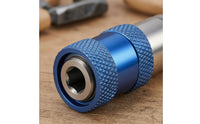 Chrome Vanadium Steel Drill-to-Screwdriver Adapter Quick Change Hex Shank Adapter Metal Body Socket Driver Adaptor Compact