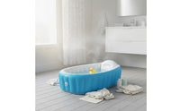Thickened Inflatable Baby Bathtub Large Size Baby Soaking Tub Easy to Inflate Child Care Lightweight for Newborns