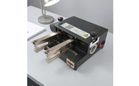 Electric Automatic Stapler Adjustable Electric Stapling Machine Automatic Stapler Black Binding Device Front Opening