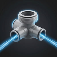 Pool Hose T Adapter Compatible Pool Hose Tee Connector Secure
