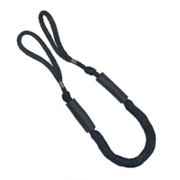 Shock Absorbing Bungee Dock Line with Loop and Slider Floating Bungee Dock Line Quick Attach Rope Water Sports for Kayakers