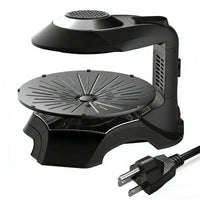 Indoor Grill with Rotating Plate Countertop Electric Indoor Grill Tabletop for Kitchen