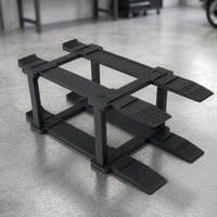 3D-Printed Model Car Parking Rack Compact Miniature Car Display Stand Organized Model Base Practical for Collectors, Tabletop, Shelf, Hobby Desks