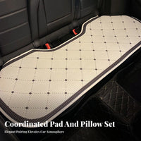 Universal Auto Seat Pad Year-Round Car Seat Cover Set Hexagonal Mesh Cooling Car Pad Comfortable and Soft for Pickup Ers, Pickup