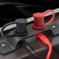 Post Mount with Insulating Boots Insulated Remote Terminals Easy to Install for Vehicle Owners, Engine Bay