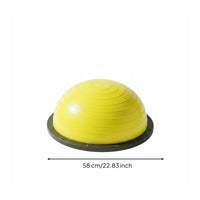 Safe and Odorless Half Balance Ball High Load Capacity Mind-Body Practice Half Ball for Home, Gym