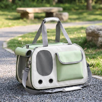 Pet Carrier and Cat Carrier Shoulder Bag, Crossbody Bag Made of Oxford Material, Foldable Outdoor Pet Travel Bag for Dogs up to 13kg Capacity