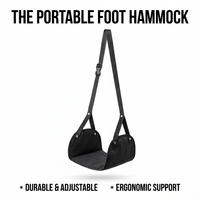 Airplane Footrest Inflatable Foot Rest for Travel, Travel Foot Rest for Sleeping, Inflatable Foot Rest for Airplane Seats, Travel Essentials for