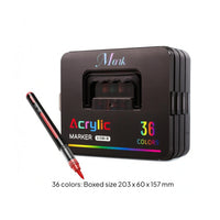 Acrylic Marker Pen Set Stacked Organizer Marker Pen Set with Case