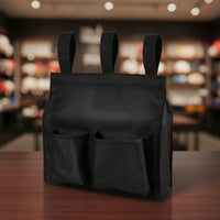 Baseball Umpire Bag Soft Body Umpire Ball Bag Black for Sports Field
