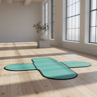 Lightweight Petal Exercise Mat Easy to Clean Folding Exercise Mat