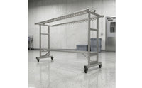 Three-Rod Dehumidifying Rack with Shoe Rack Foldable Stand Heavy Duty Furniture for Families, Laundry Room, Balcony, Patio