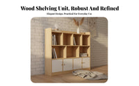 Optional Doors Combinable Cube Shelf configurable Design complimentarystanding Shelving Unit Minimalist look storage shelving unit Space Saving for Children, Homeowners, Kids Room, Small Spaces, Playroom, Bedroom