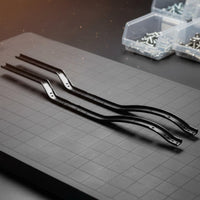 RC Chassis Rail Set Metal Chassis Rail Set Black for All-Terrain Crawling