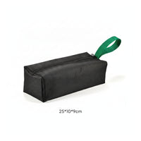 Green Trim Handheld Tool Bag Portable Zippered Tool Bag