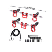 RC Crawler Kit Adjustable Metal with Tow Hooks Easy to Install Vehicle Part for Hobbyists
