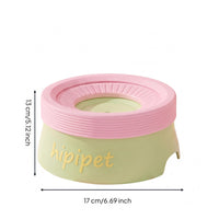 Buoyant Disk Design Floating Water Bowl for Indoor