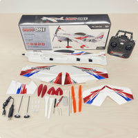 RC Aerobatic Airplane Brushless Fixed-Wing RC Airplane 6-Channel Remote Control Plane with for Hobby Flyers, Beginners, Parks