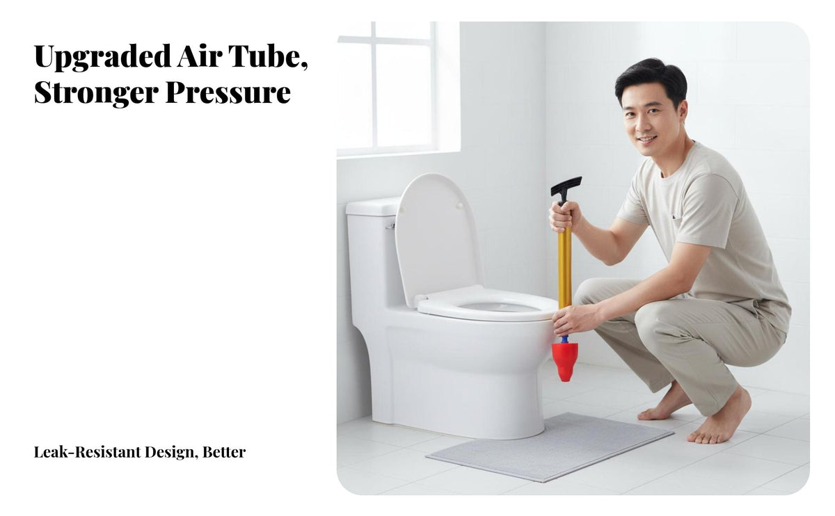 High Pressure Air Plunger Multi-Purpose Pneumatic Pipe Dredger Easy to Use