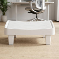 Non-Slip Cat Litter Step with Ribbed Surface Rectangular Litter Box Step Board Easy to Clean Low-Height for Cats