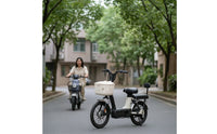 Electric Bike Basket Long-Lasting Bike Basket with Lid Wear-Resistant Universal for Commuters, Grocery Runs, Daily Errands