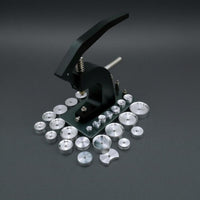 Watch Case Sealing Machine Metal Guide Rod Watch Case Closing Machine Black Frame